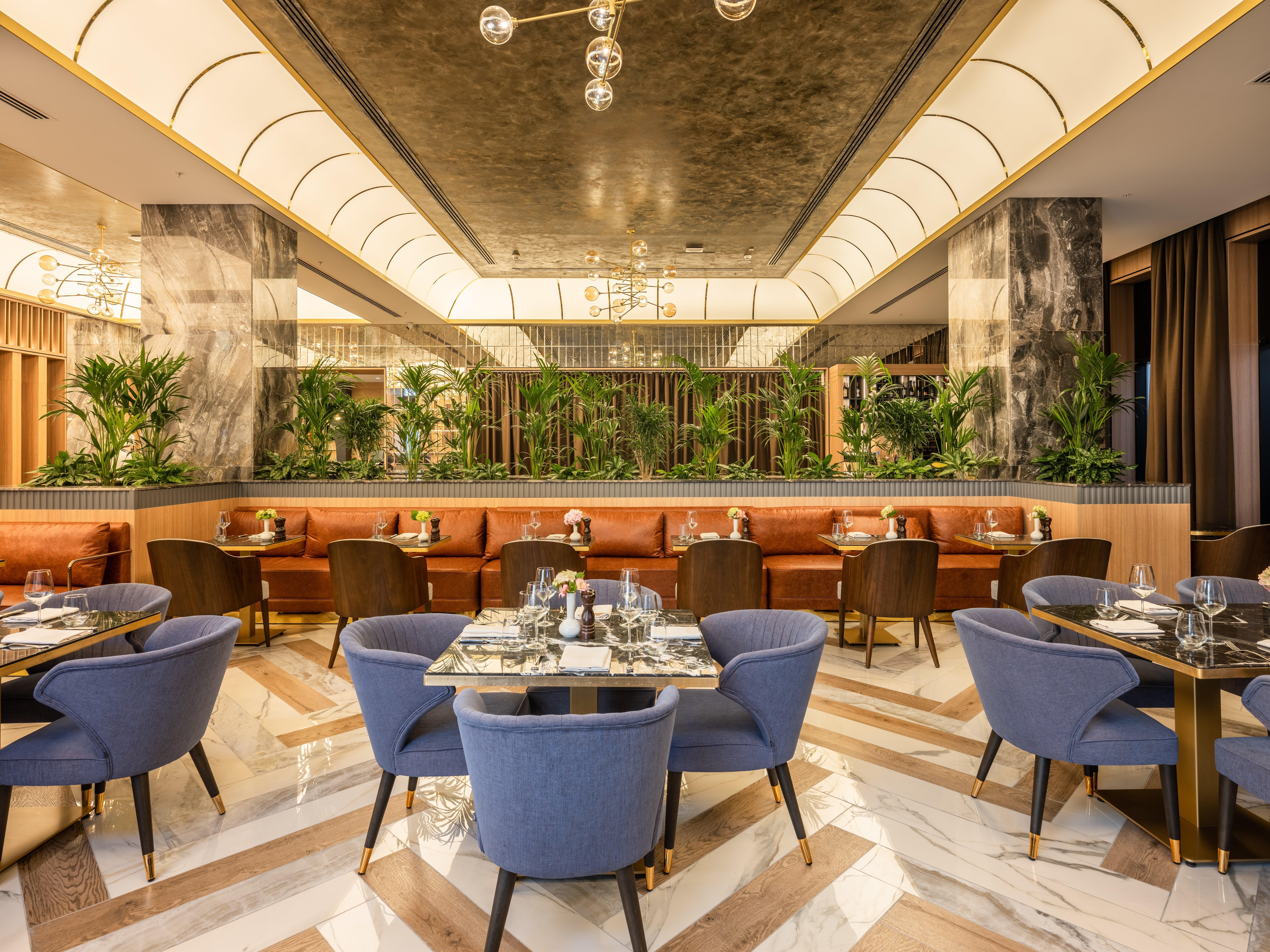 Intercontinental Baku By Ihg Hotell Eksteriør bilde The interior of the restaurant