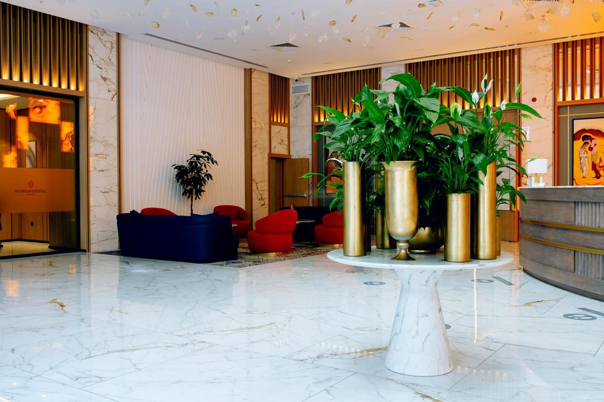 Intercontinental Baku By Ihg Hotell Eksteriør bilde Lobby